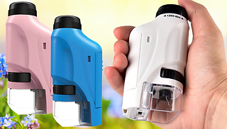 Kid's Pocket Microscope Toy - 3 Colours