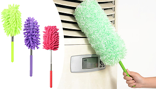4-Pack of Extendable Microfibre Duster Brushes