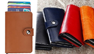 RFID Blocking Credit Card Wallet - 5 Colours
