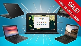 Refurbished Chromebook Lucky Dip - HP, Dell, Asus, Acer, Samsung & ...