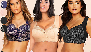1 or 3 Ultimate Air Lift Seamless Stretch Bras - 7 Sizes & 3 Colours