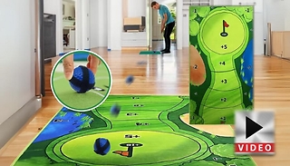 Sticky Golf Mat Game - 3 Sizes and Optional Club!