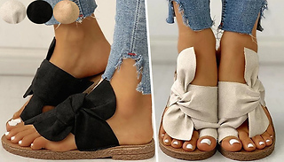 Bunion Correcting Bow Sandals - 3 Colours & 5 Sizes