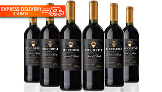 6 Bottles of Nero d'Avola D.O.C. 75cl