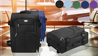Cabin Approved Hand Luggage Suitcase - 5 Colours