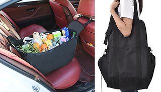 1 or 2 Foldable Car Storage Shopping Shoulder Bags