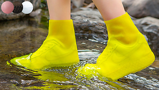 Reusable Waterproof Non-slip Shoe Cover - 2 Sizes & 6 Colours