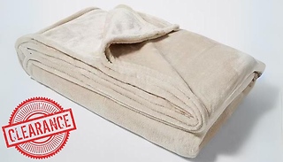 Large Super Soft Fleece Blanket - CLEARANCE!