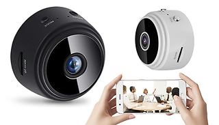 Mini Wireless Wi-Fi Security Camera with Optional SD Card - 2 Colours
