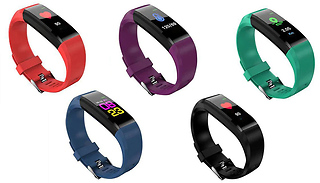Fitness Smart Watch with Heart Rate Monitor - 5 Colours