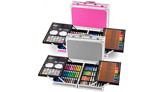145 Piece Artist's Aluminium Art Carry Case - 2 Colours