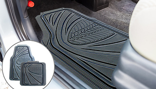 4-Pack of Universal Heavy Duty Sakura Car Mats