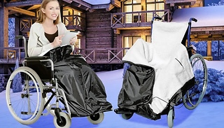 Fleece Lined Waterproof Wheelchair Leg Throw