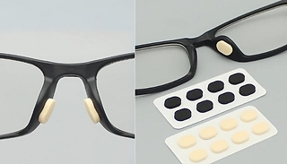 16-Pack Eyeglasses Nose Pads - 2 Colours