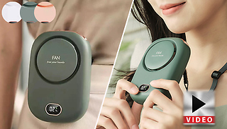 CoolClip Portable Clip-On Mini Fan - 3 Colours