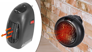 Portable Plug-In Heater with Remote - 2 Designs