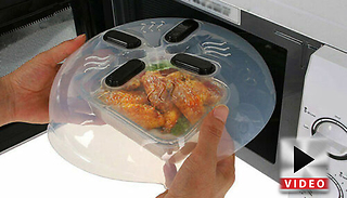 Microwave Safe Magnetic Hovering Food Cover