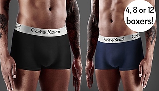 4, 8 or 12-Pack of Men's Boxers - 5 Sizes