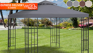 3m UV Resistant Gazebo Top Cover - 4 Colours