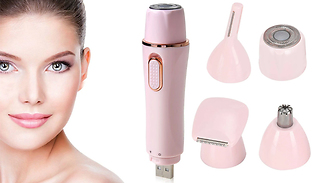 4-in-1 USB Charging Body & Facial Hair Remover