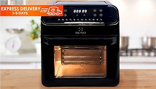 12-in-1 Digital Air Fryer Oven and Rotisserie! - 12L