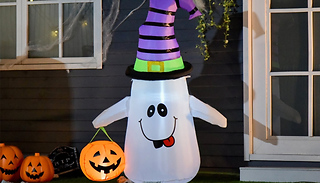 1.2m LED Inflatable Ghost Halloween Decoration