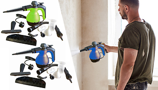 Alivio Steam Cleaner With Attachments - 2 Colours