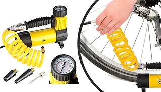 Dunlop Metal 12V Air Compressor