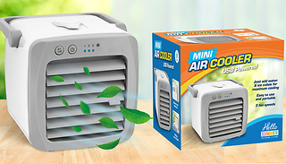 Portable Air Purifying Cooling Fan Unit