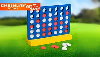 4-In-a-Row Jumbo Foam Garden Game