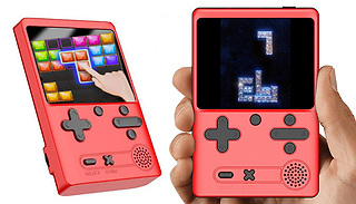 Handheld Pocket Games Console with 500 Games