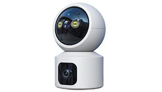 Smart Dual Lens Motion Tracking Camera with Night Vision