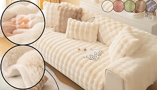 Soft Warm Sofa & Cushion Cover - 5 Colours, 6 Sizes