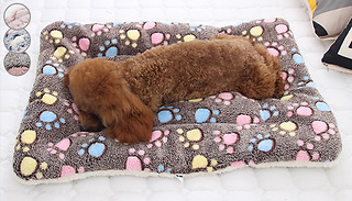 Soft Fleece Dog Bed Mat - 6 Sizes & 3 Colours