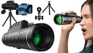 Monocular Telescope with Optional Accessories