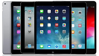 Black iPad 2, 4, 5, Air or Air 2 - Up To 32GB!