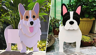 Cartoon Dog Standing Garden Planter - 7 Designs & 2 Sizes