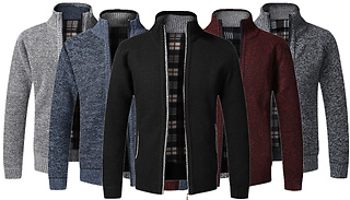 Men's Harrington Cotton Thick Jacket - 5 Colours & 5 Sizes