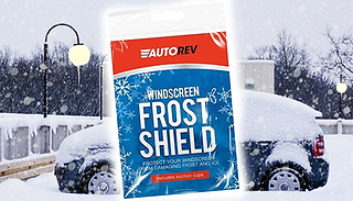 1 or 2 Autorev Windscreen Frost Shield Covers