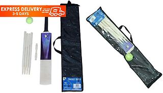 7-Piece Junior Cricket Set & Mesh Carry Bag