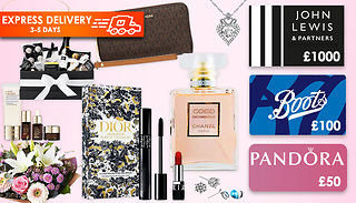 Mystery Deal Gifts For Her - 1000 John Lewis Gift Card, Chanel, Pando ...