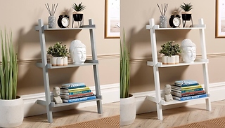 3-Tier Ladder Shelf Unit - 2 Colours