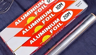 Heavy-Duty Aluminium Foil - 5M, 10M or 20M!