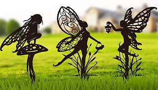 Garden Fairy Ornament - 3 Styles
