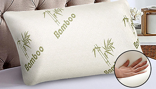 1 or 2 Bamboo Orthopaedic Hollowfibre Pillows