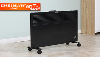 HOMCOM Convection Freestanding Adjustable Radiator - 2 Colours