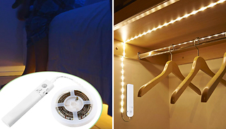 1, 2, or 3M Motion Activated LED Strip Lights - 2 Colours