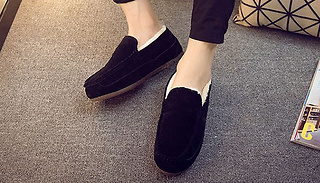 Mens Moccasin Warm Comfortable Shoes - 6 Sizes & 3 Colours