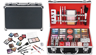 74-Piece Divine Beauty Vanity Case Set
