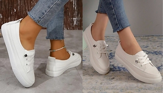 Lace-Up Shoes - 2 Colours, 5 Sizes